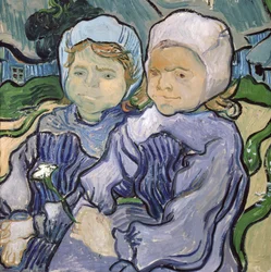 Zwei kleine Mädchen, 1890
